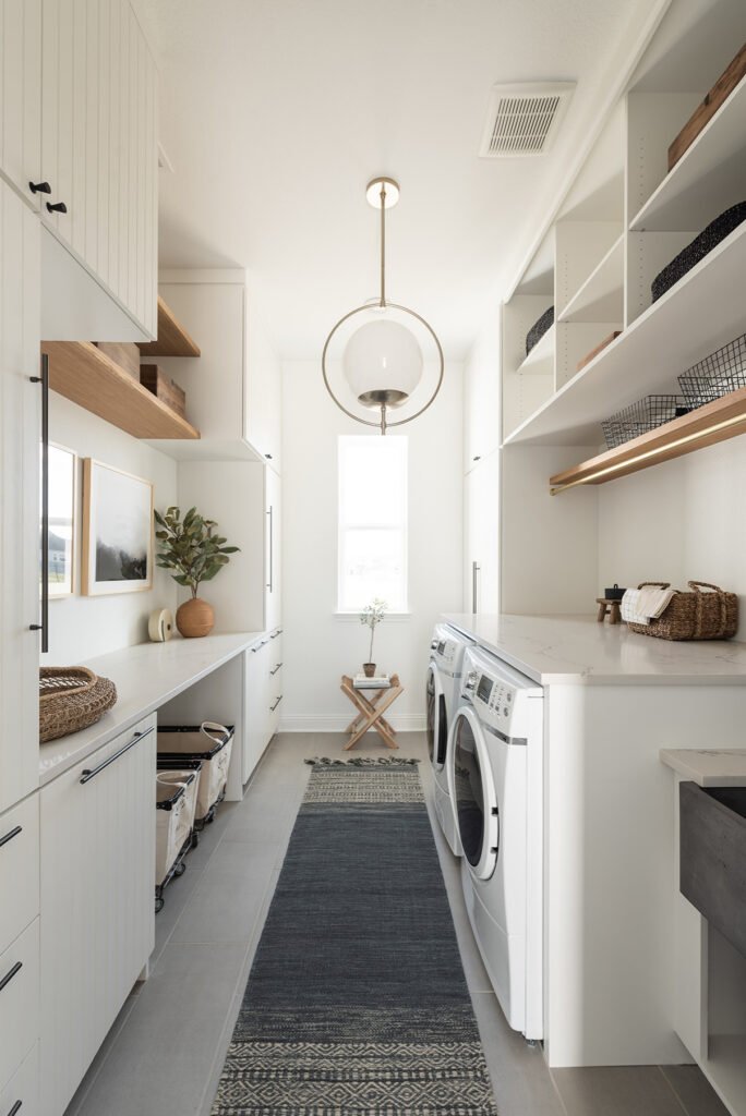 how to organize laundry room