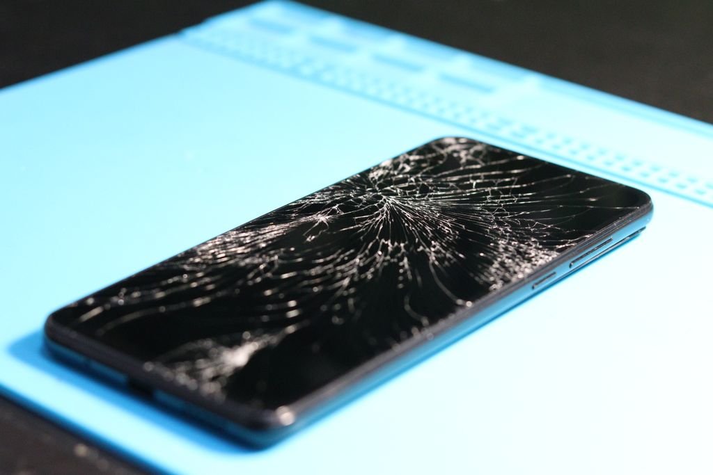 Tempered glass broken into small blunt pieces instead of sharp shards